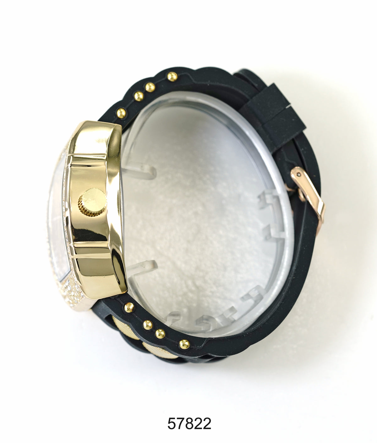 5782-Montres Carlo Silicon Band Watch