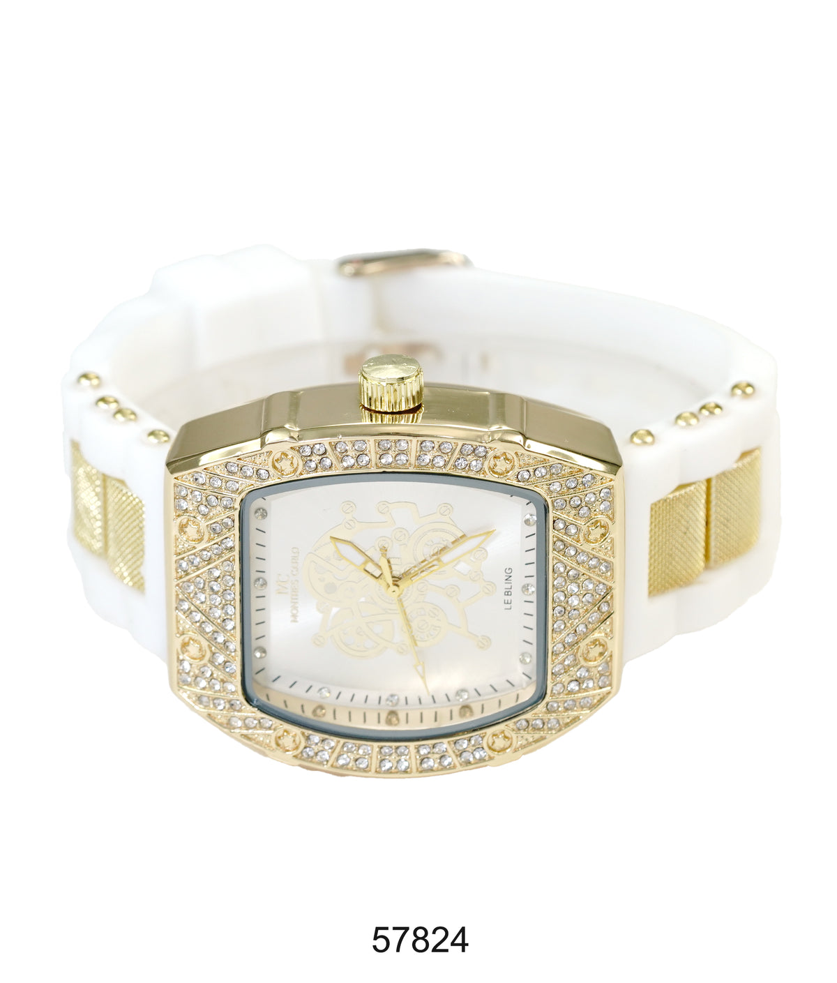 5782-Montres Carlo Silicon Band Watch