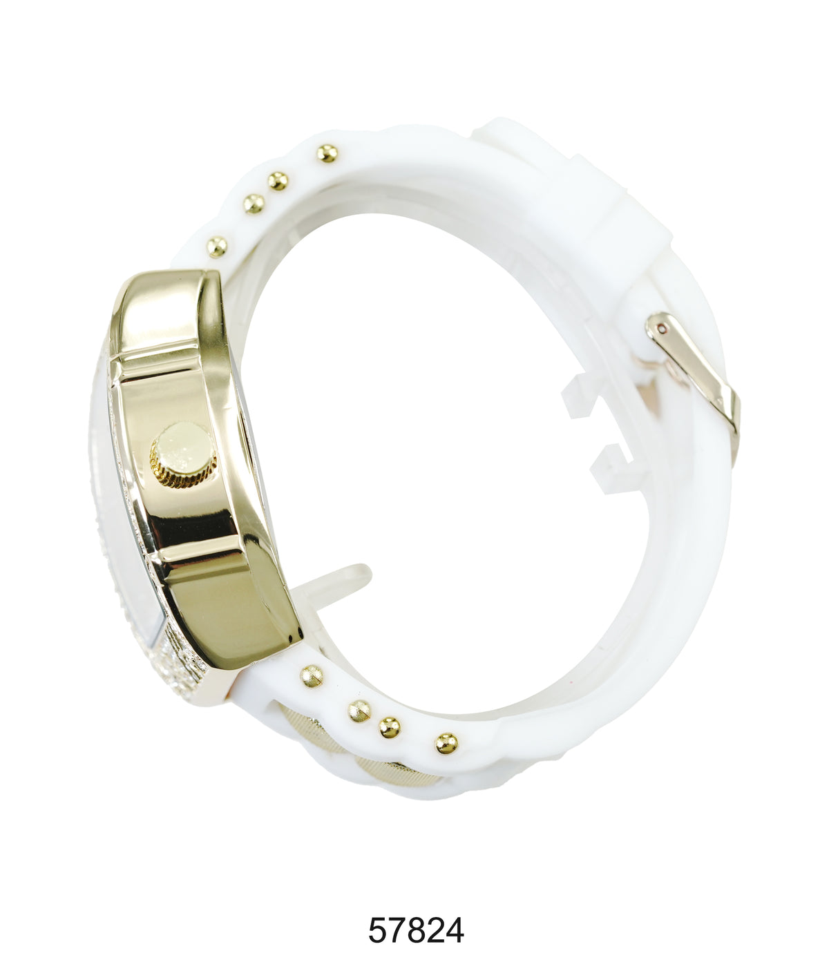 5782-Montres Carlo Silicon Band Watch