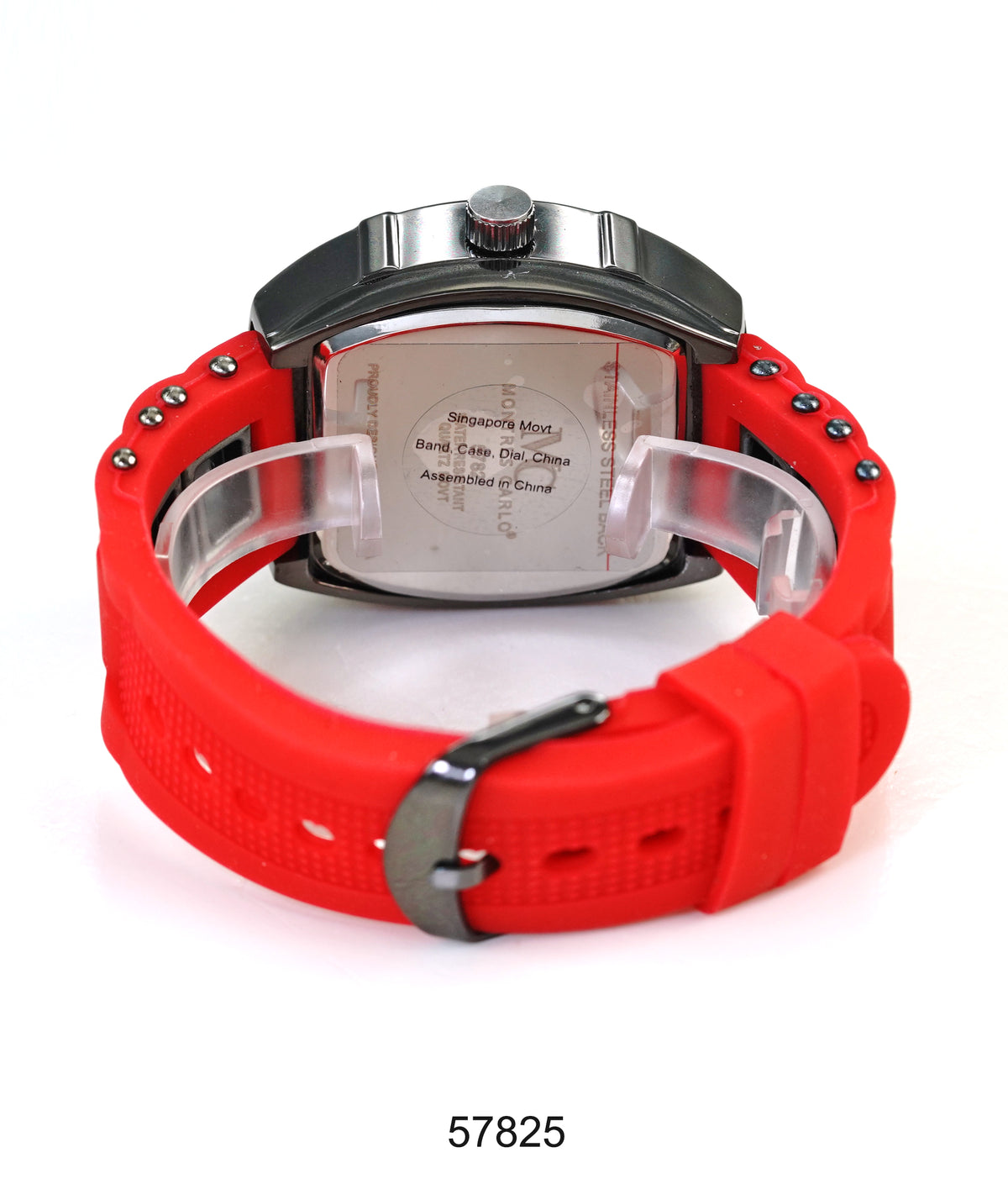 5782-Montres Carlo Silicon Band Watch