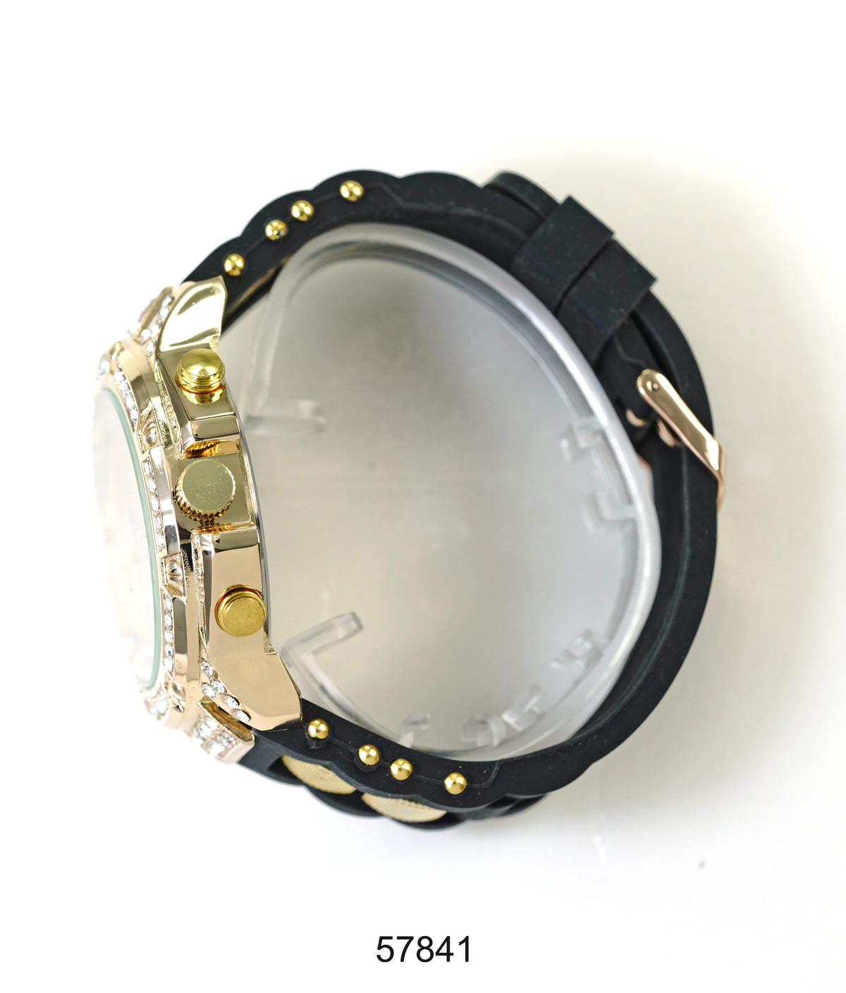 5784-Montres Carlo Silicon Band Watch