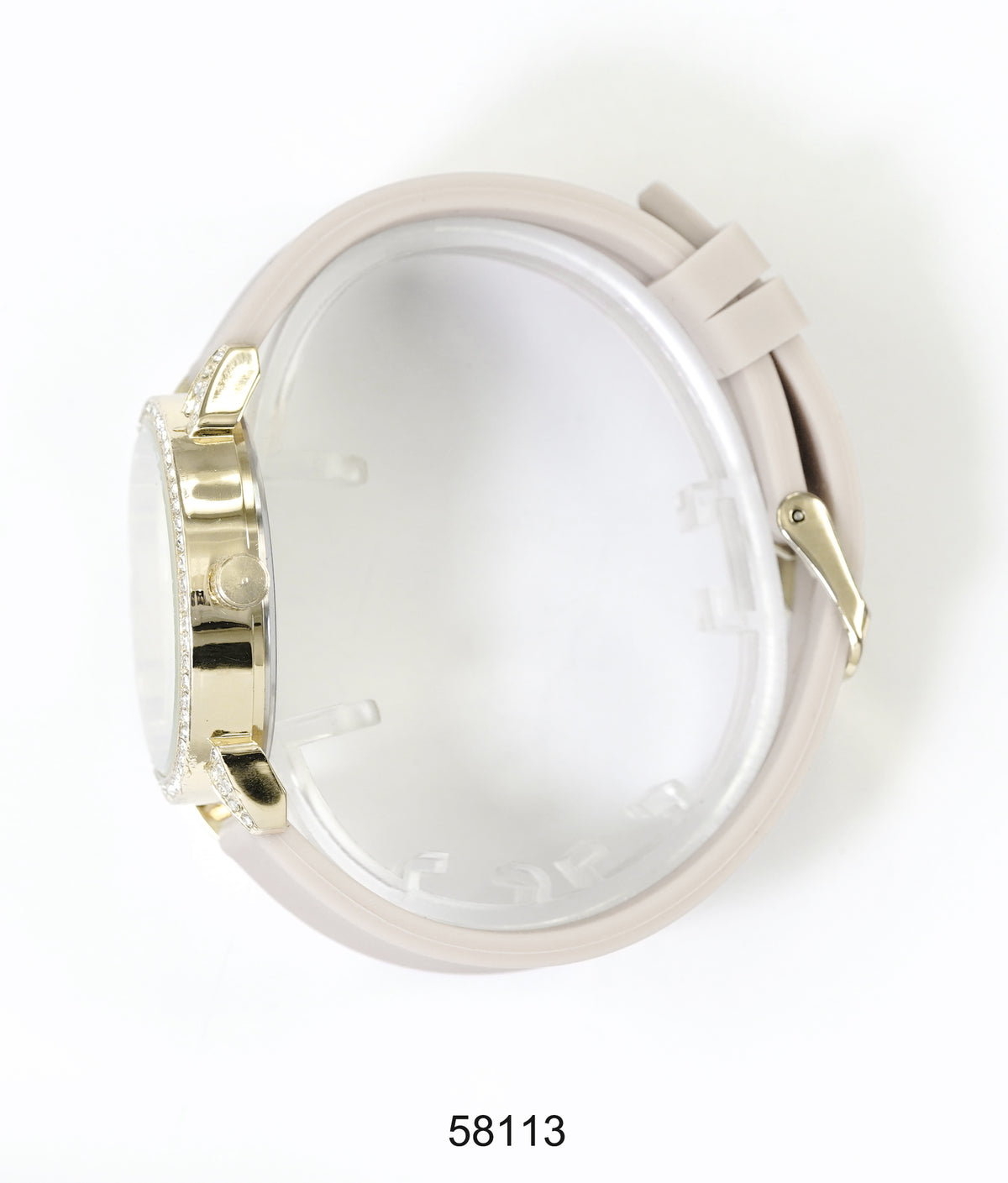 5811-Montres Carlo Silicon Band Watch