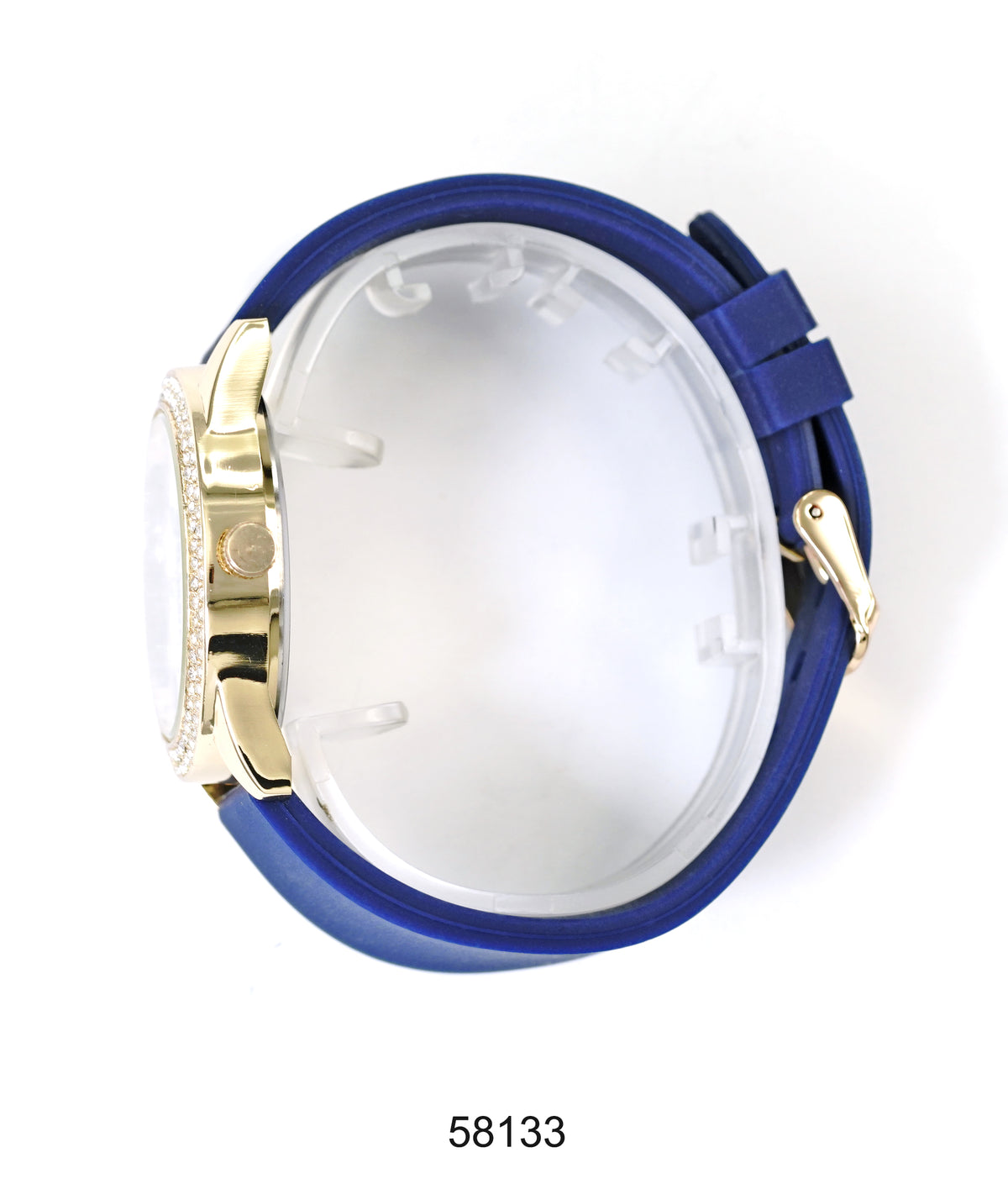 5813-Montres Carlo Silicon Band Watch