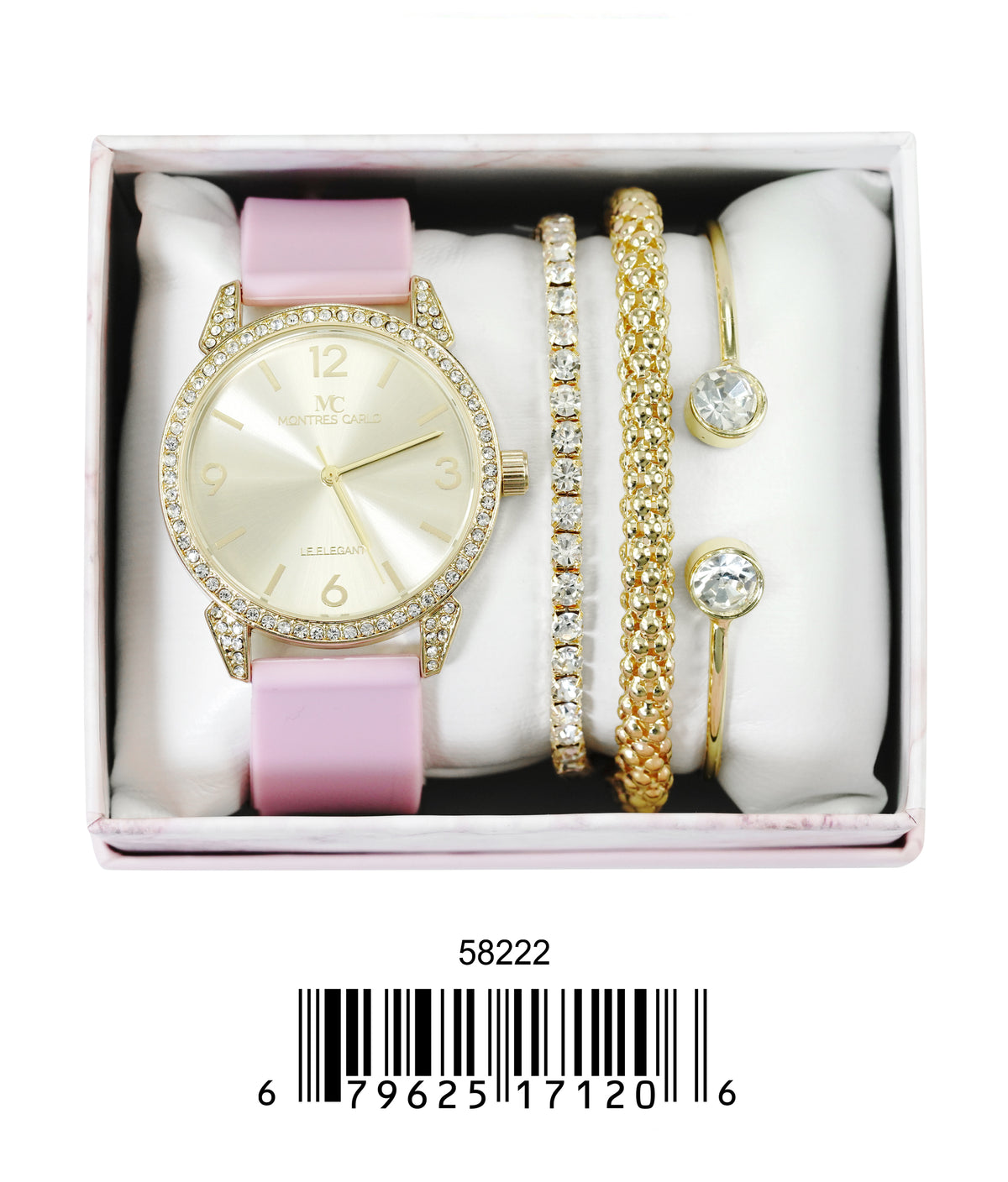 5822-JB8 - Silicon band watch Gift Box Edition