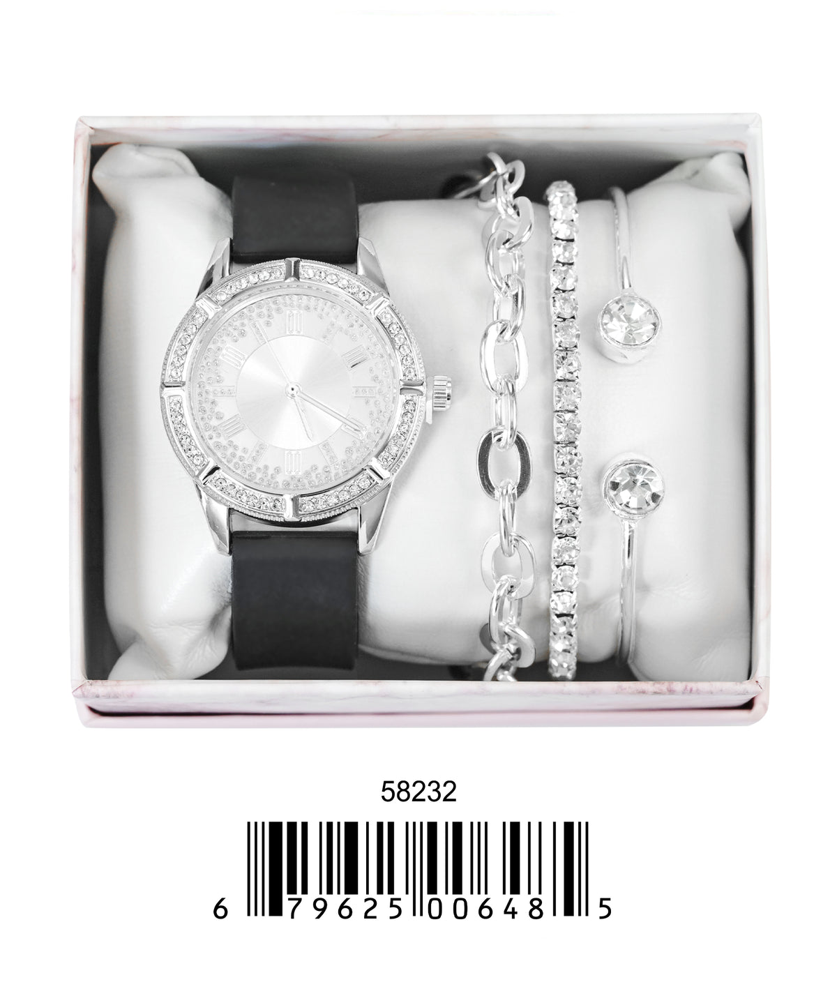 5823-JB8 - Silicon band watch Gift Box Edition