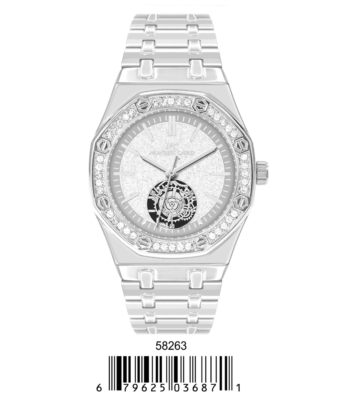5826-Montres Carlo Metal Band Watch