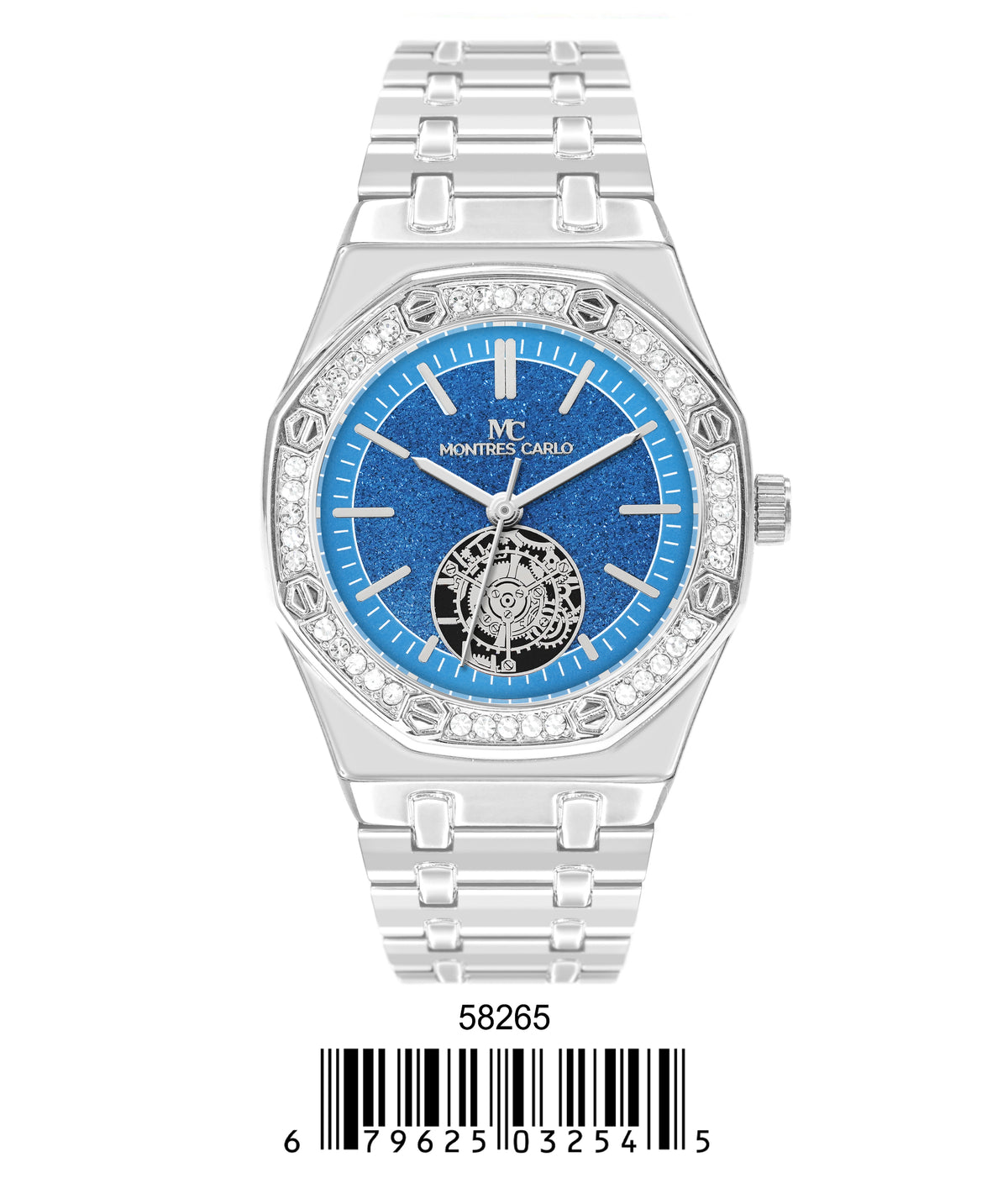5826-Montres Carlo Metal Band Watch