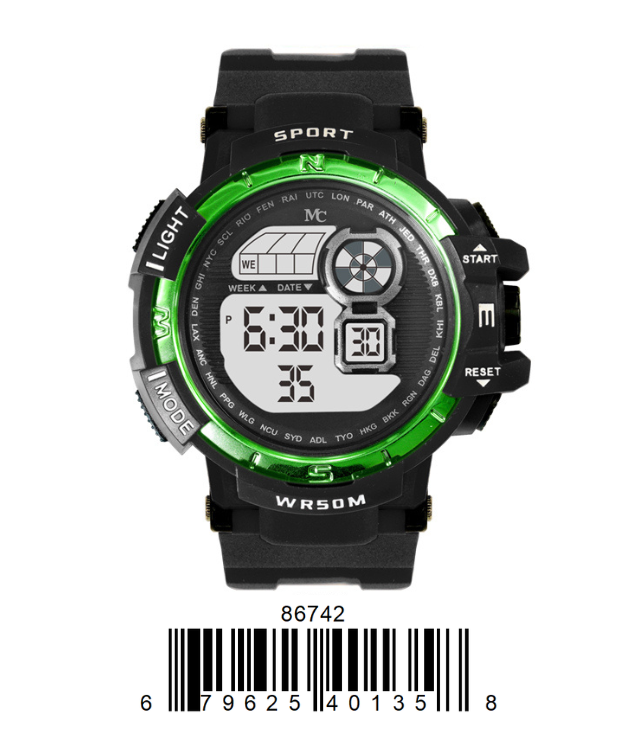 8674 - Digital Watch