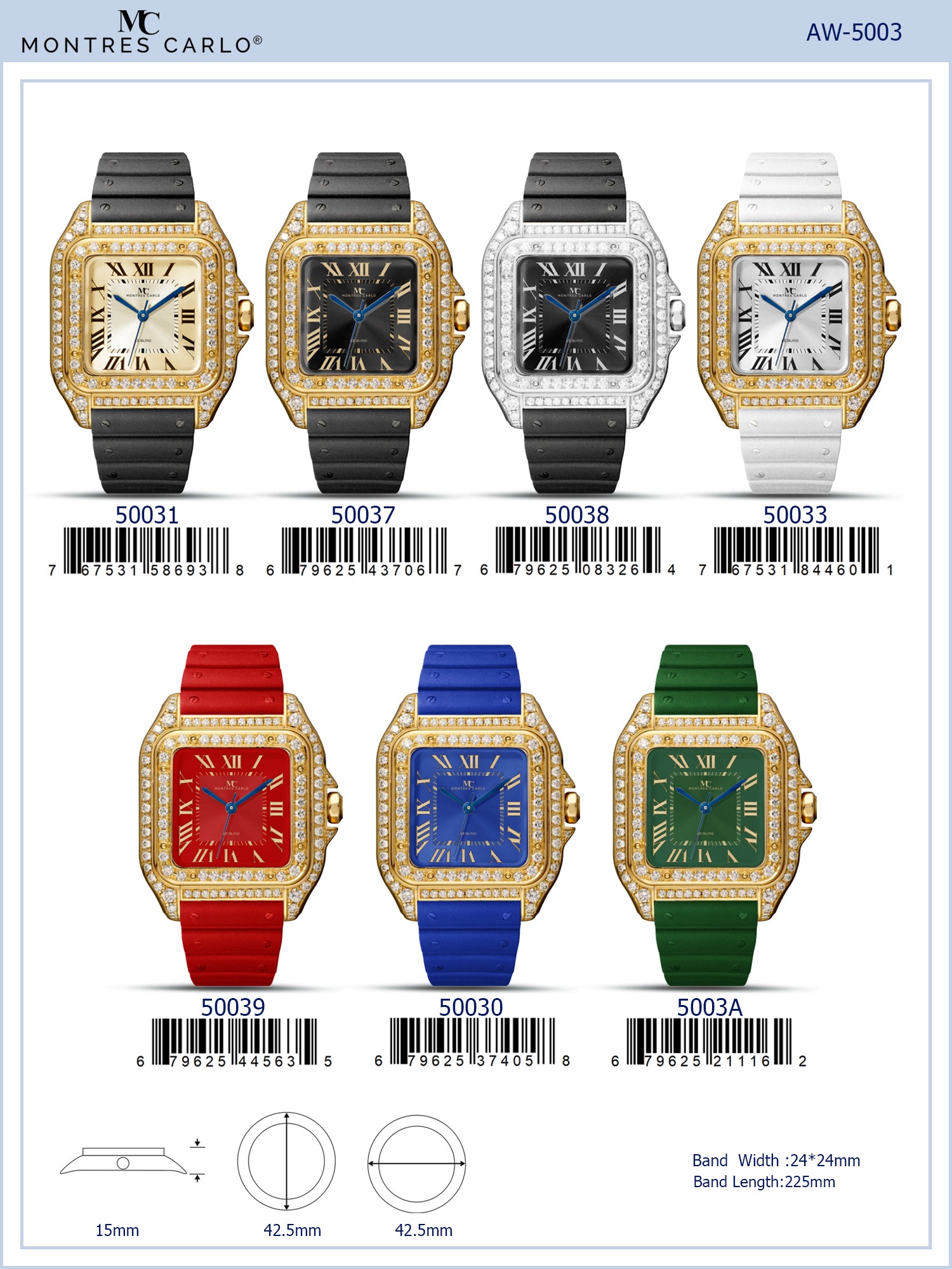 5003 - Reloj helado
