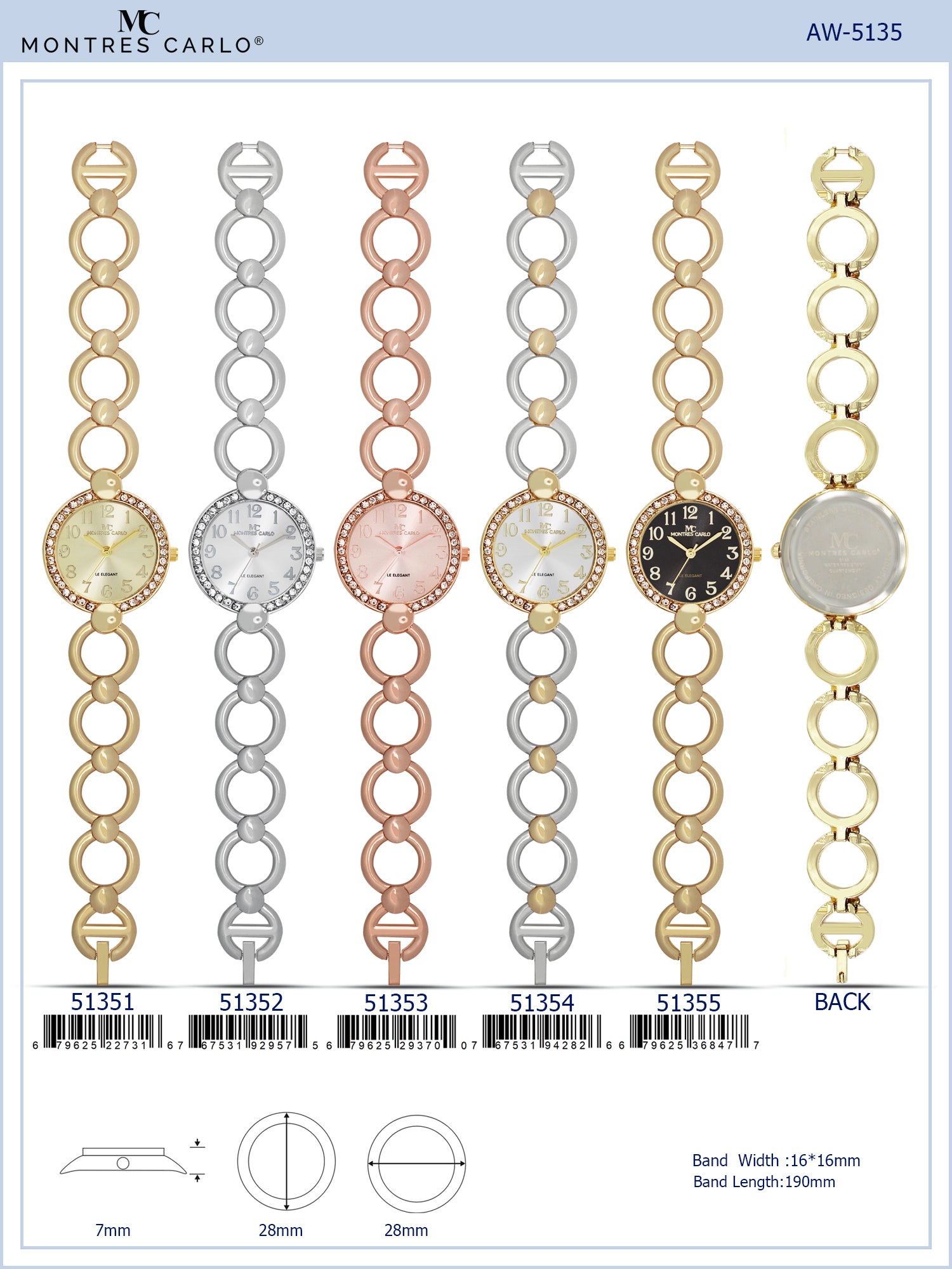 5135 - Reloj Pulsera