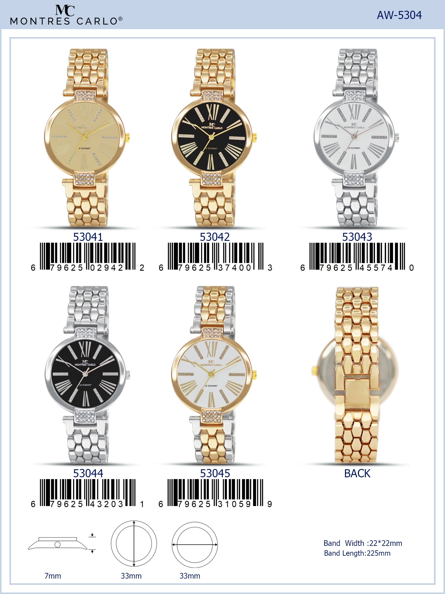 5304 - Reloj Pulsera