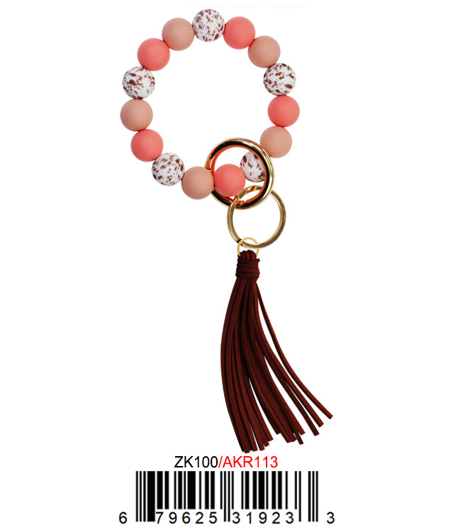 Montres Carlo Tassel Wrist Keyring