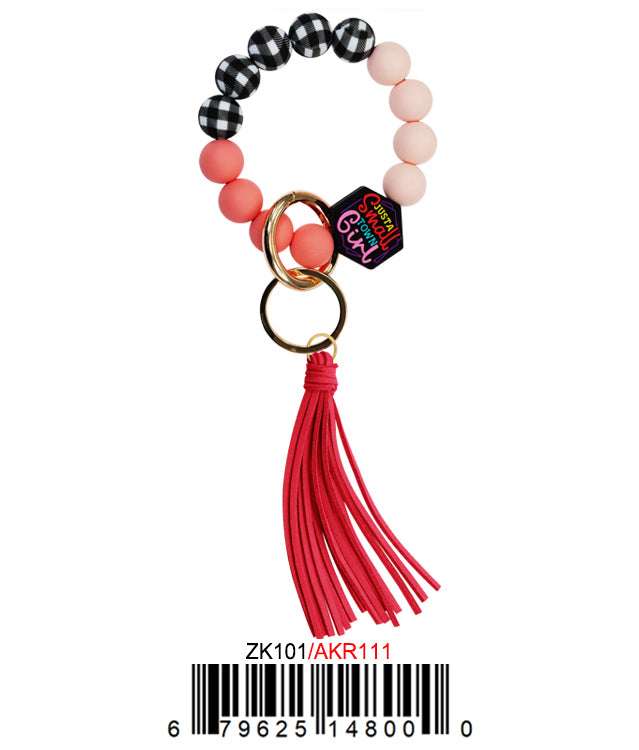 Montres Carlo Tassel Wrist Keyring