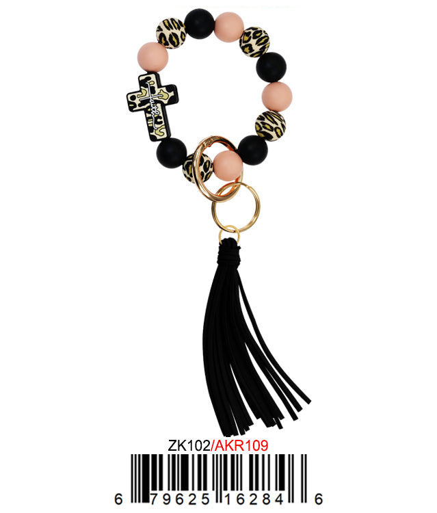 Montres Carlo Tassel Wrist Keyring