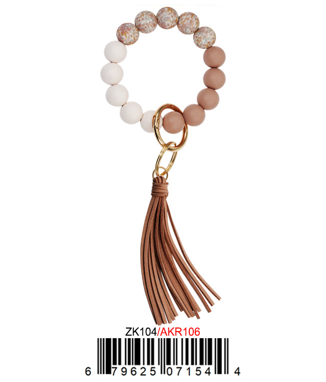 Montres Carlo Tassel Wrist Keyring