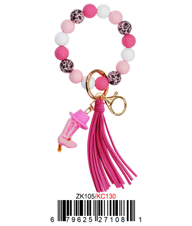 Montres Carlo Tassel Wrist Keyring