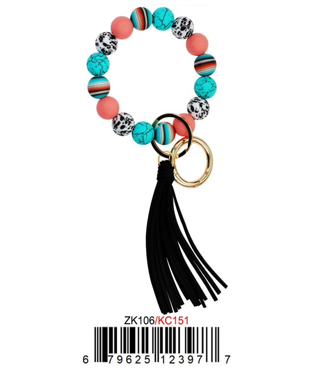 Montres Carlo Tassel Wrist Keyring