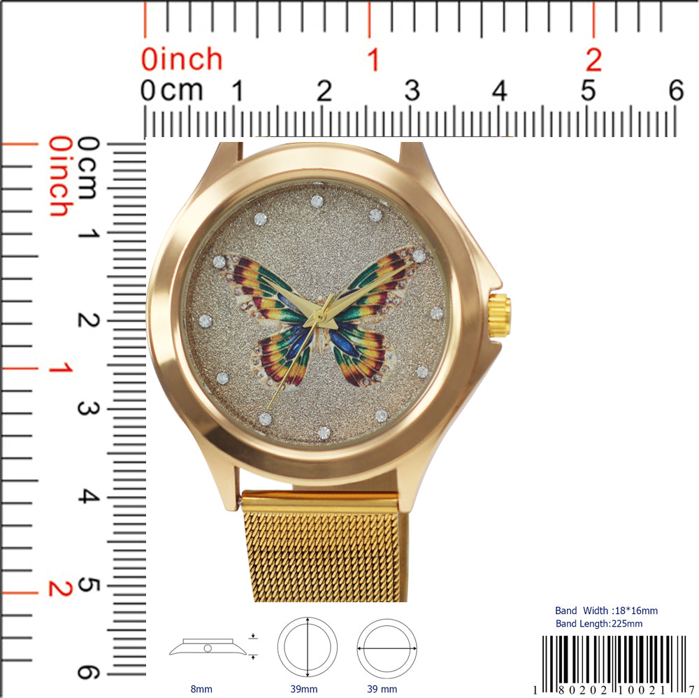1002  - Mesh Band Watch