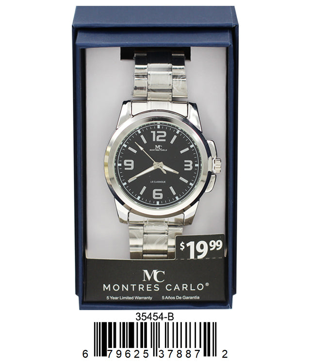 3545-B Boxed Metal Band Watch