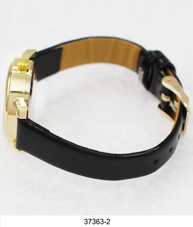 3736 - Faux Leather Band Watch