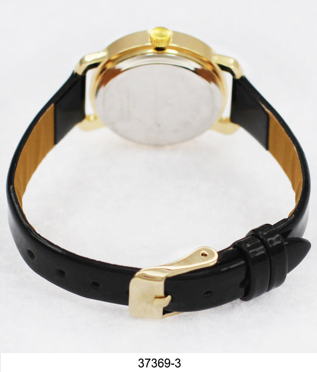 3736 - Faux Leather Band Watch