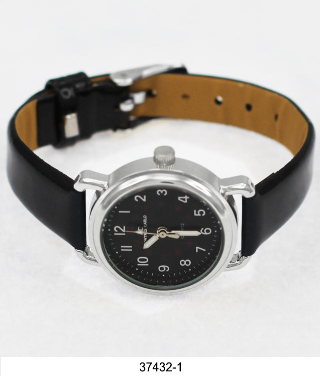 3743 - Reloj con correa de cuero vegano