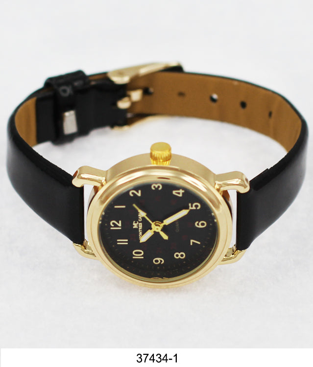 3743 - Reloj con correa de cuero vegano