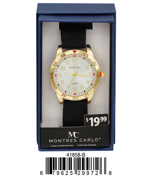 4185-B Boxed Rubber band watch