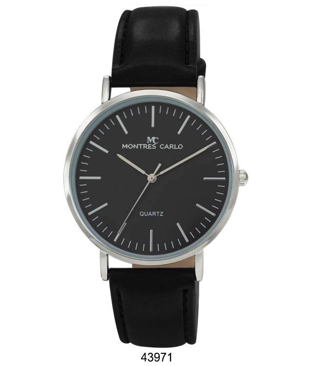 4397 - Faux Leather Band Watch
