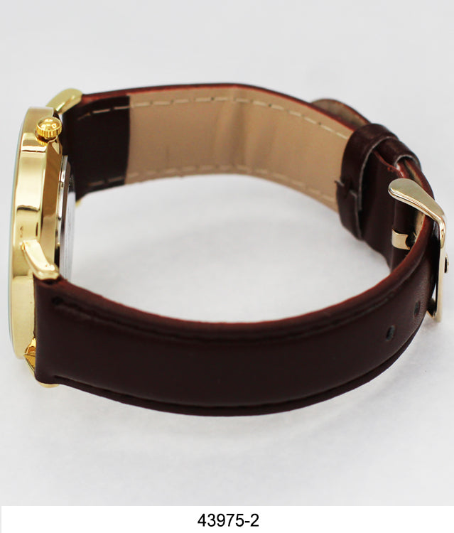 4397 - Faux Leather Band Watch