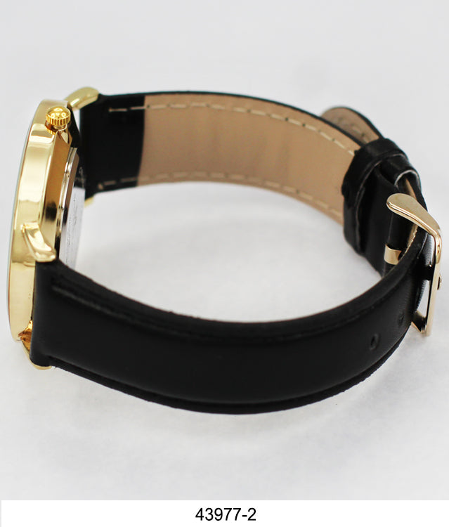 4397 - Faux Leather Band Watch