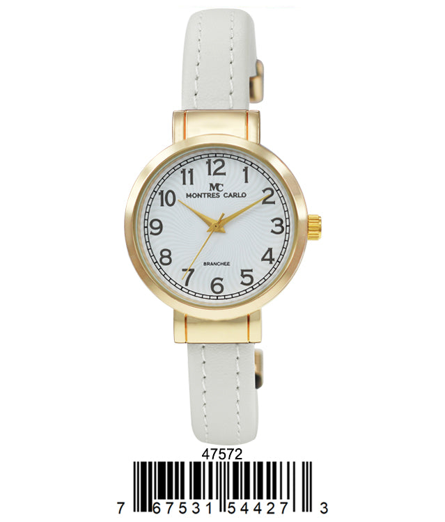 4757 - Leather Cuff Watch
