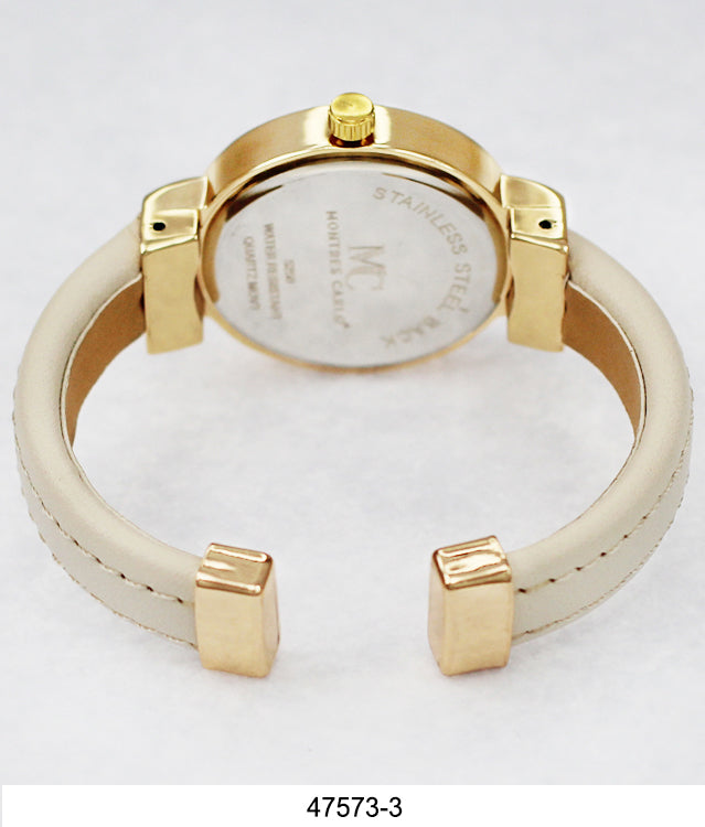4757 - Leather Cuff Watch