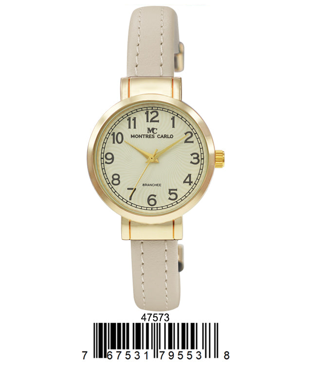 4757 - Leather Cuff Watch