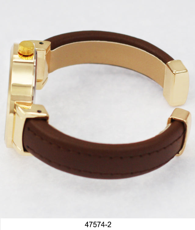 4757 - Leather Cuff Watch