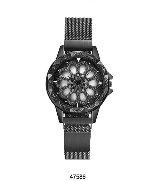 4758 - Reloj con correa de malla magnética