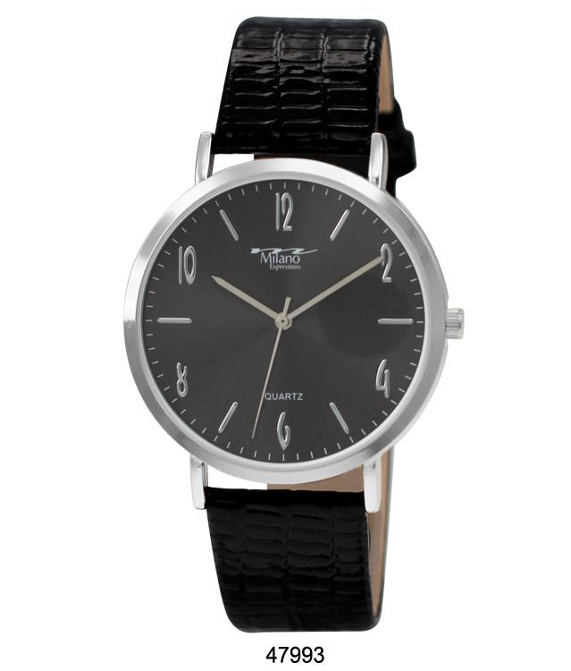 4799 - Faux Leather Band Watch