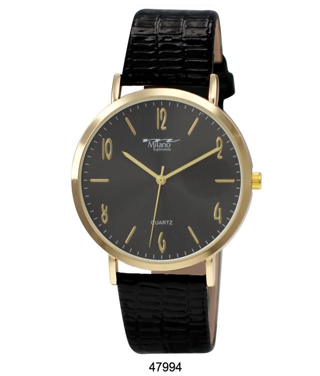 4799 - Faux Leather Band Watch