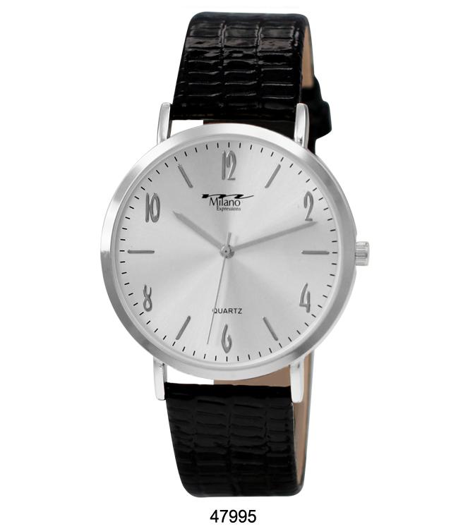 4799 - Faux Leather Band Watch