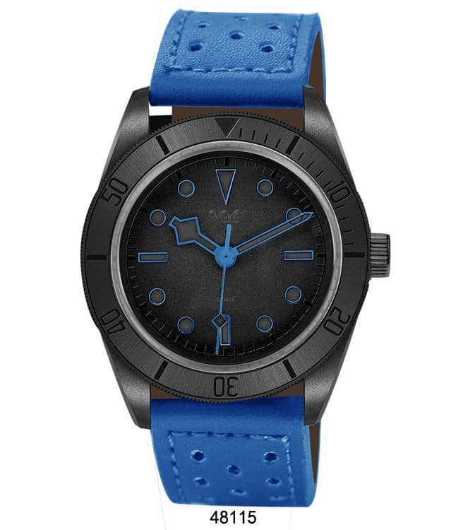 4811 - Faux Leather Band Watch