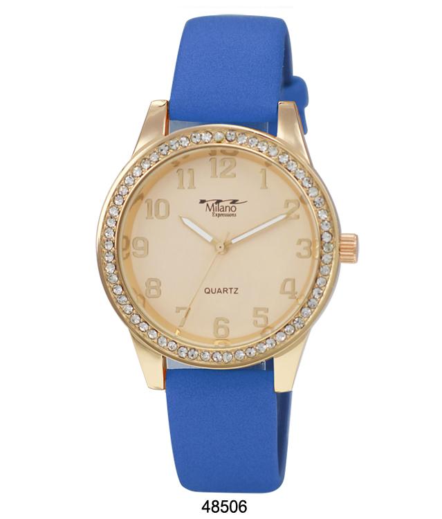 4850 -Faux Leather Band Watch