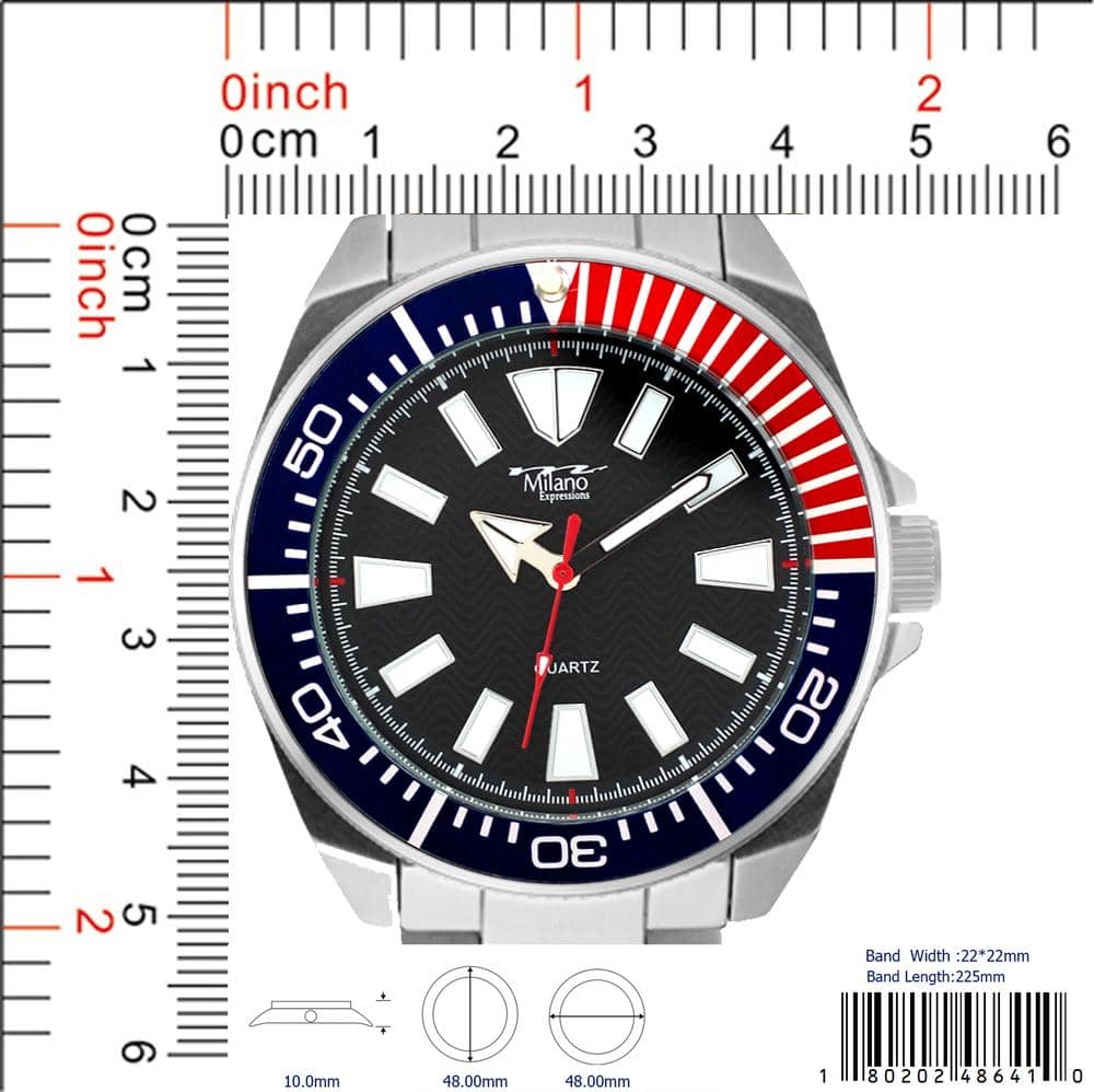 4864 - Metal Band Watch