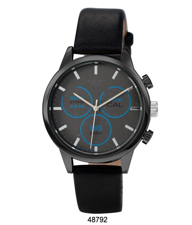 4879 - Faux Leather Band Watch