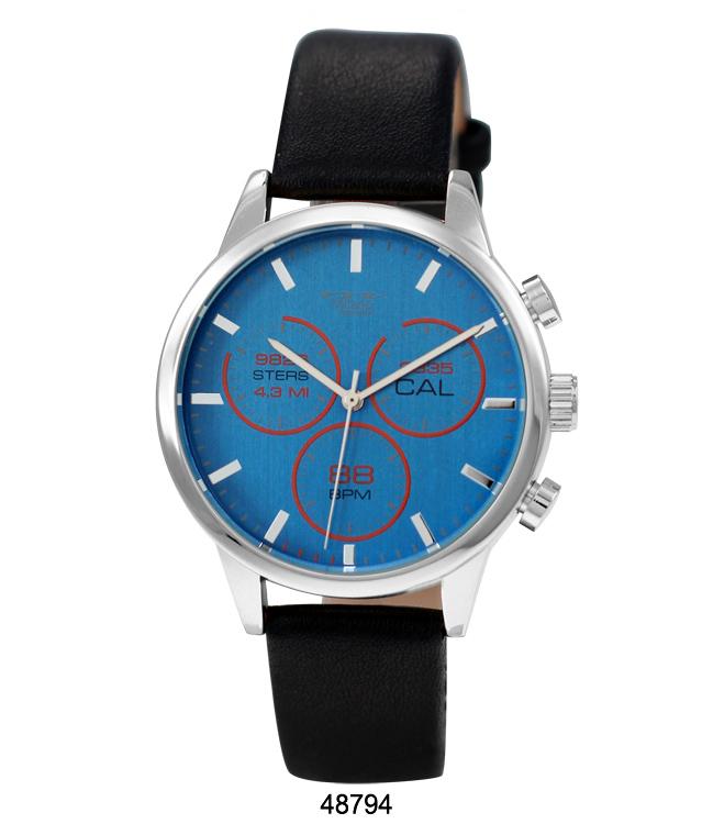 4879 - Faux Leather Band Watch