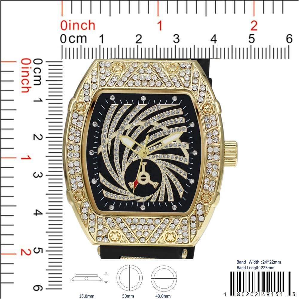 4915 - Reloj con correa bala