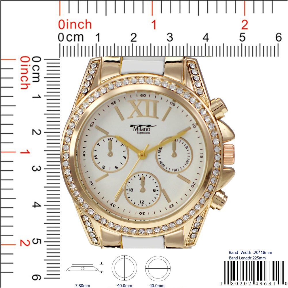 4963 - Metal Band Watch