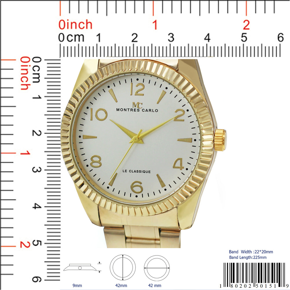 5015 - Reloj con correa de metal