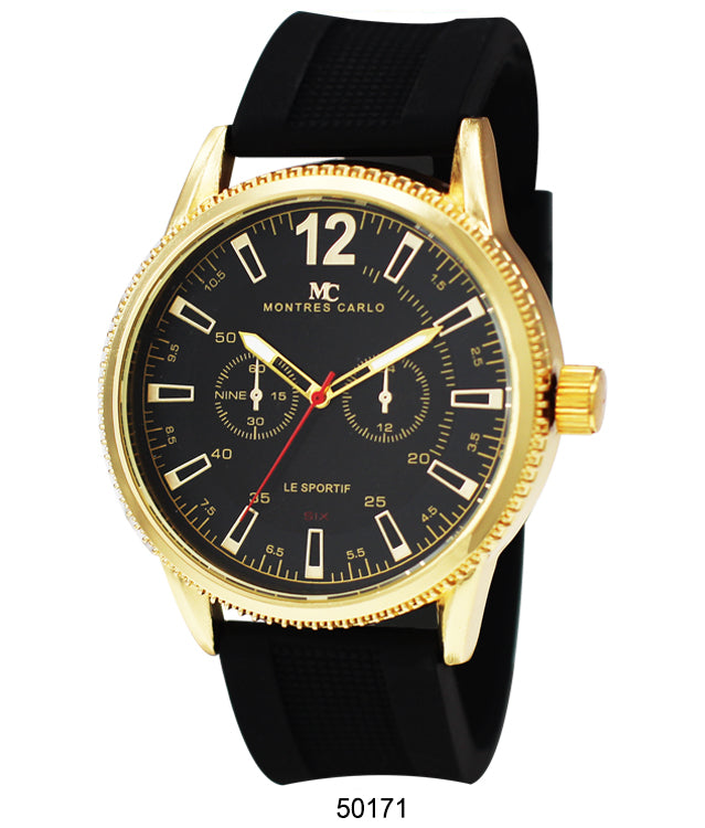 5017 - Reloj con correa de silicona