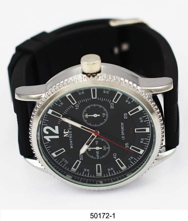 5017 - Reloj con correa de silicona