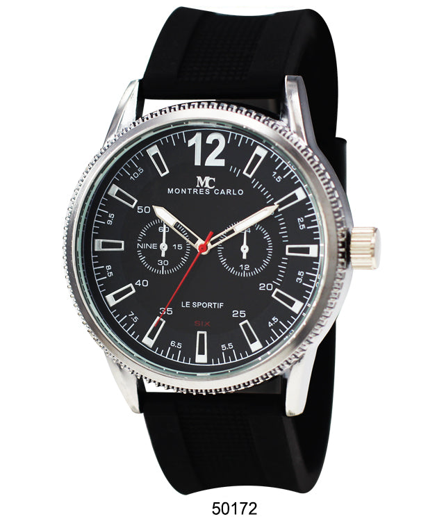 5017 - Reloj con correa de silicona